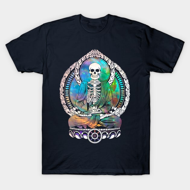Galactic Starving Buddha 2 T-Shirt by GAz